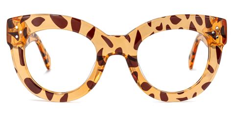 animal print eyeglass frames